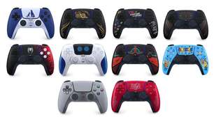 Controles DualSense comemorativos voltam ao estoque na Amazon por tempo limitado