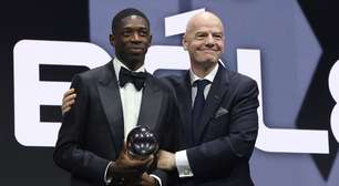 Dembélé é eleito o melhor jogador do mundo em 2025