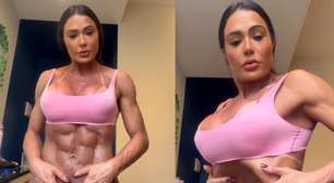Gracyanne Barbosa choca seguidores ao revelar técnica de vacuum abdominal