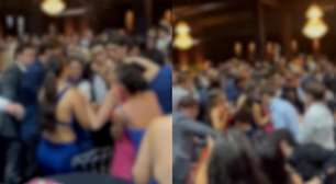 Formatura de ensino médio acaba em briga por letra de música que faz apologia ao estupro