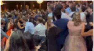 Festa de formatura de escola particular do Recife termina em confusão por conta de música