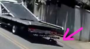Homem é preso por arrastar cachorro amarrado em caminhão por 1 km em SC