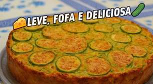 Torta de abobrinha: receita fácil e prática que fica pronta em poucos minutos para o seu almoço.