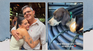 Pai de Ana Castela adota cãozinho de rua e emociona cantora