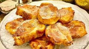 Rabanada de Natal na airfryer: prática e sequinha