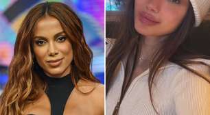 Mas já? Anitta faz aparição e web brinca: 'Amei o rosto dessa semana'