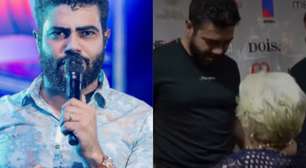 Henrique, dupla com Juliano, viraliza ao receber cantada de idosa: 'Perigo'