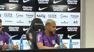 Lateral do Corinthians analisa duelo com Arroyo e projeta final contra o Vasco pela Copa do Brasil