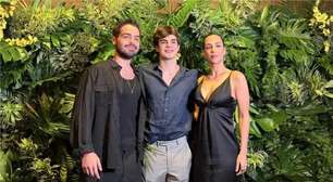 Filho caçula de Faustão, celebra formatura com festa em família