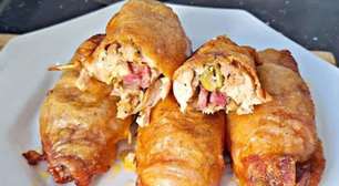 Frango recheado: receita de coxa sobre coxa de restaurante 5 estrelas para servir na sua ceia de Natal.