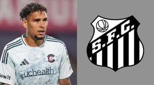 Santos FC monitora atacante e avalia investida no mercado internacional