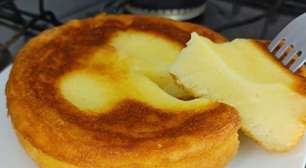 Bolo de tapioca de frigideira: use apenas 1 ovo e faça essa delícia pronta em minutos para o café da manhã.