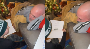 Com ajuda do filho, pai supera sequelas de AVCs e volta a falar