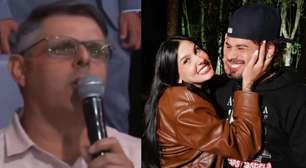 Veja o momento em que pai de Ana Castela dá bronca em Zé Felipe ao vivo no SBT