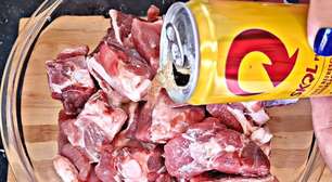 Costelinha de porco: muito suculenta e macia para deixar todos com água na boca