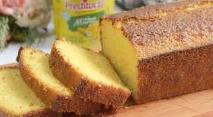 Bolo caseirinho de milho: use apenas milho de latinha e faça essa receita fofinha e deliciosa no liquidificador.