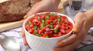 Veja como fazer um vinagrete perfeito para churrasco de natal ou ano novo com limão-siciliano