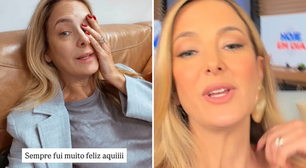 Após sair da Record, Ticiane Pinheiro faz desabafo: 'Aperto no coração'