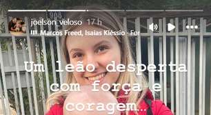 Pai de Isabel Veloso comove ao detalhar dias da filha na UTI: 'Mesmo ferida...'
