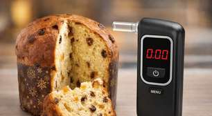 Cuidado com a ceia: Panetone pode acusar álcool no bafômetro em blitz