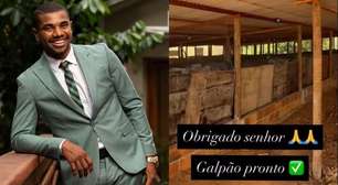 Davi Brito constrói balcão para motivo inusitado: "Muitos zombaram"