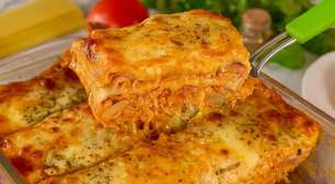 Lasanha de frango cremosa: aprenda do zero a fazer o prato mais gostoso e cremoso para servir no seu almoço de Natal.