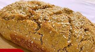 Pão caseiro sem trigo: o melhor pão, sem açúcar e sem lactose para quem busca uma opção rápida, fácil e com pouco carboidrato.