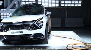 Kia Sportage recebe cinco estrelas no teste do Latin NCAP