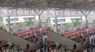 Acidente em escada rolante deixa 13 pessoas feridas na estação Brás