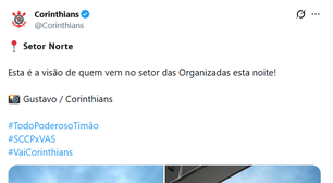 Corinthians esconde sobrenome de fotógrafo por motivo inusitado e é cobrado