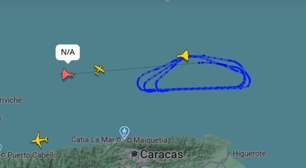 Caças dos EUA sobrevoam região próxima à Caracas, na Venezuela, aponta site de radar