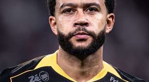 URGENTE! Depay não treina e preocupa torcida do Corinthians para o duelo diante do Vasco