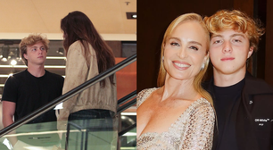 Filho de Angélica e Luciano Huck, Benício é flagrado com nova namorada em shopping de luxo. Fotos!