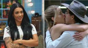 'A Fazenda 17': Rayane debocha da relação de Saory com Dudu: 'Daqui 1 mês não tem mais'