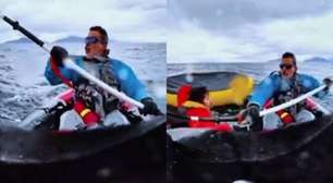 GENTE? Jovem de 23 anos é engolido e solto por baleia; veja