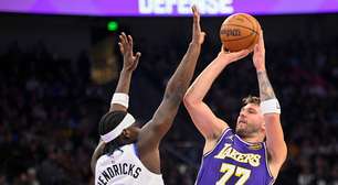 Doncic marca 45 pontos em vitória dos Lakers sobre o Jazz
