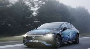 Mercedes cruza a Europa sem recarga e antecipa revolução dos elétricos