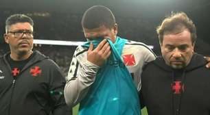 Volante do Vasco sofre grave lesão e passará por cirurgia