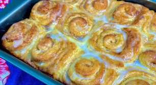 Rosquinha de canela: a receita deliciosa que não precisa sovar para o seu café da tarde.