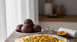 Pavê de maracujá rápido e sem panela: a sobremesa que salva a ceia