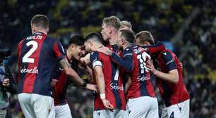 Bologna vence Inter de Milão nos pênaltis e vai à final da Supercopa da Itália