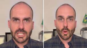Eduardo Bolsonaro quebra o silêncio após perder mandato