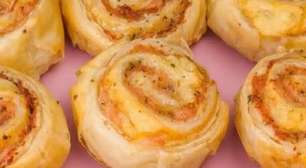 Salgado assado fácil: a receita que parece profissional, mas é a mais simples do mundo para o seu lanche.