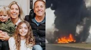 Avião de ex-piloto da NASCAR cai e mata família inteira nos EUA