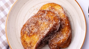 Receita de rabanada light na air fryer para comer sem culpa