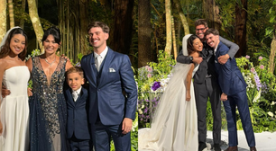 Ex-Tiazinha, Suzana Alves se reencontra com o ex-marido no casamento do enteado