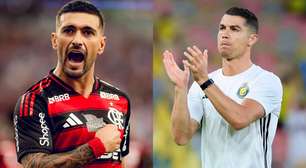 Jornal inglês elege os 100 melhores do mundo com só Arrascaeta e CR7 atuando fora da Europa; veja