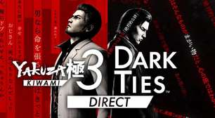 SEGA confirma Direct com Yakuza Kiwami 3 &amp; Dark Ties para 22 de dezembro