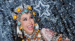 Sabrina Sato faz último ensaio na Gaviões cheia de penduricalhos