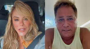 Poliana Rocha reage após Leonardo expor intimidade: 'Me deu uma...'